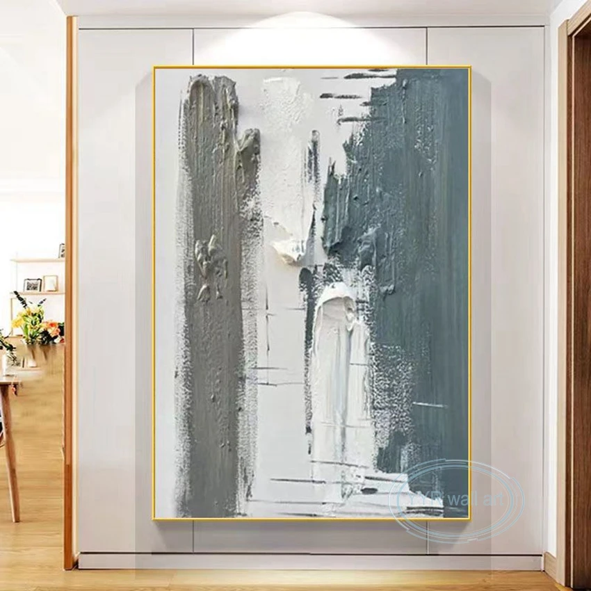 Abstract Texture Decor Drawing Handmade Oil Painting Modern Minimalist Wall Art Canvas Living Room Porch Acrylic Hanging Picture
Abstract Texture Decor Drawing Handmade Oil Painting Modern Minimalist Wall Art Canvas Living Room Porch Acrylic Hanging Picture
