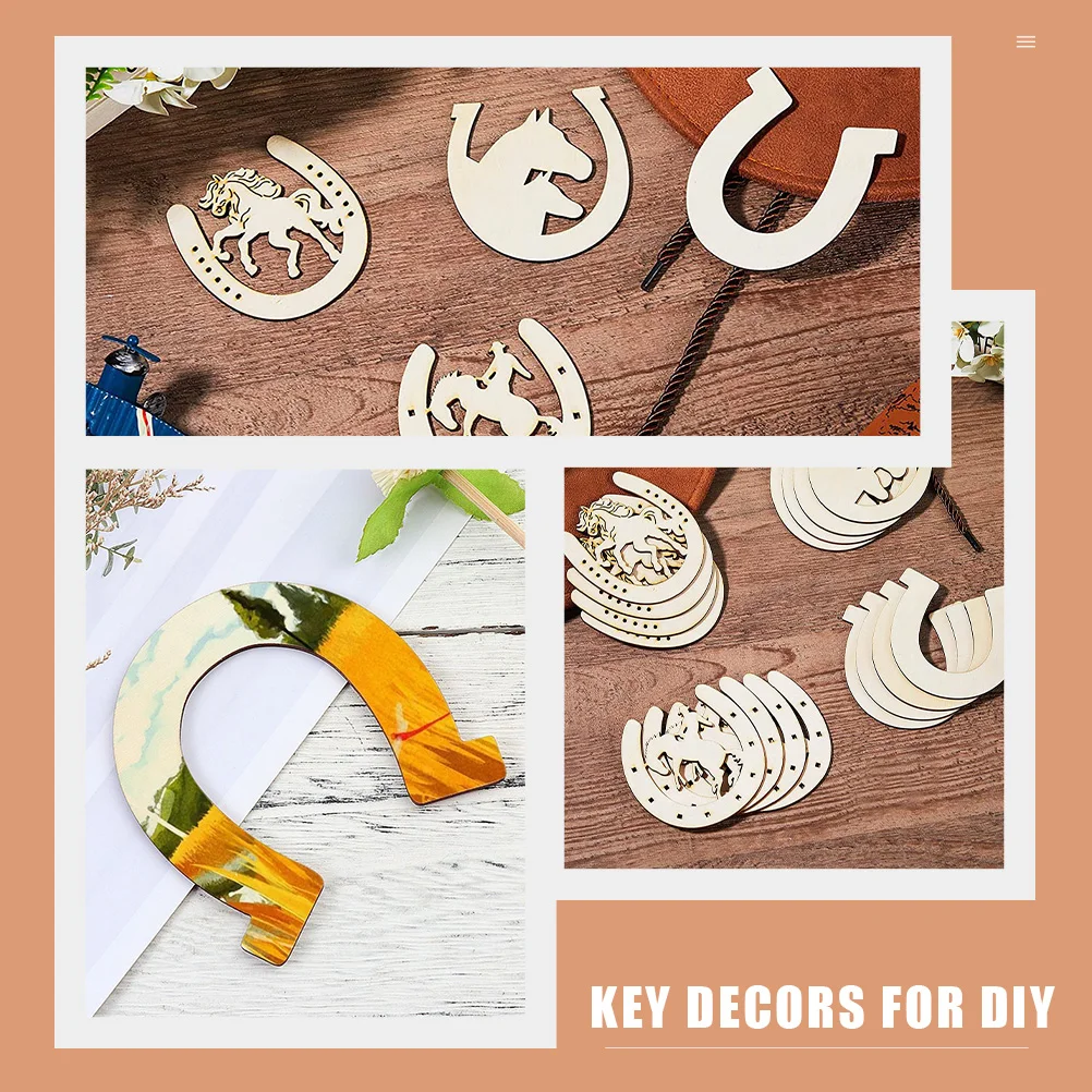 48pcs Horseshoe Chips Key Decors Unfinished Creative Pendants Lightweight Durable Decorative Key Decors H work Craft Gifts
48pcs Horseshoe Chips Key Decors Unfinished Creative Pendants Lightweight Durable Decorative Key Decors H work Craft Gifts