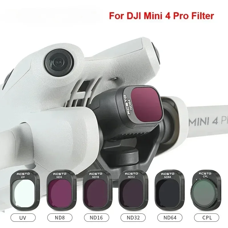 For DJI Mini 4 Pro ND Filter Drone Camera Lens Filter Set UV CPL ND8 ND16 ND32 ND64 ND/PL For DJI Mini 4 Pro Accessories
For DJI Mini 4 Pro ND Filter Drone Camera Lens Filter Set UV CPL ND8 ND16 ND32 ND64 ND/PL For DJI Mini 4 Pro Accessories