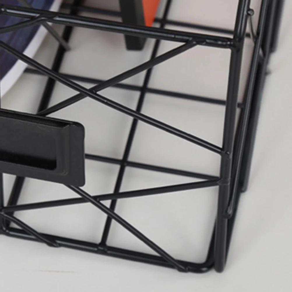 Стеллаж для хранения файлов, настольный органайзер, черная металлическая сетчатая полка для документов, журналов, книг, букв, украшение для дома и офиса, исследование
Стеллаж для хранения файлов, настольный органайзер, черная металлическая сетчатая полка для документов, журналов, книг, букв, украшение для дома и офиса, исследование