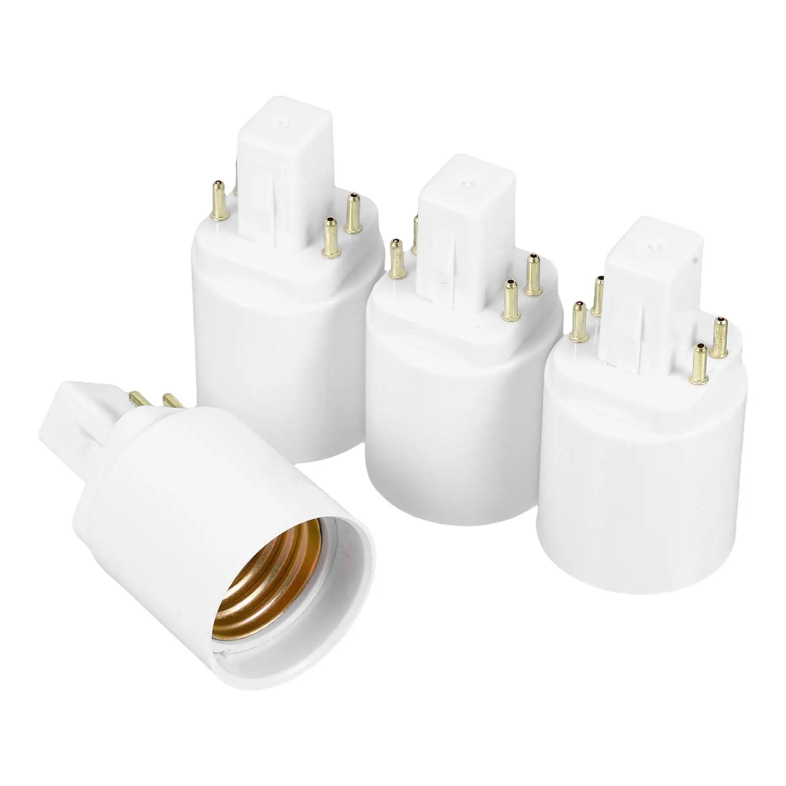 4pcs G24q to E27 Lamp Holder Converter Durable PBT Plastic Heat Resistant Light Adapter Socket Home Office Shop Use
4pcs G24q to E27 Lamp Holder Converter Durable PBT Plastic Heat Resistant Light Adapter Socket Home Office Shop Use
