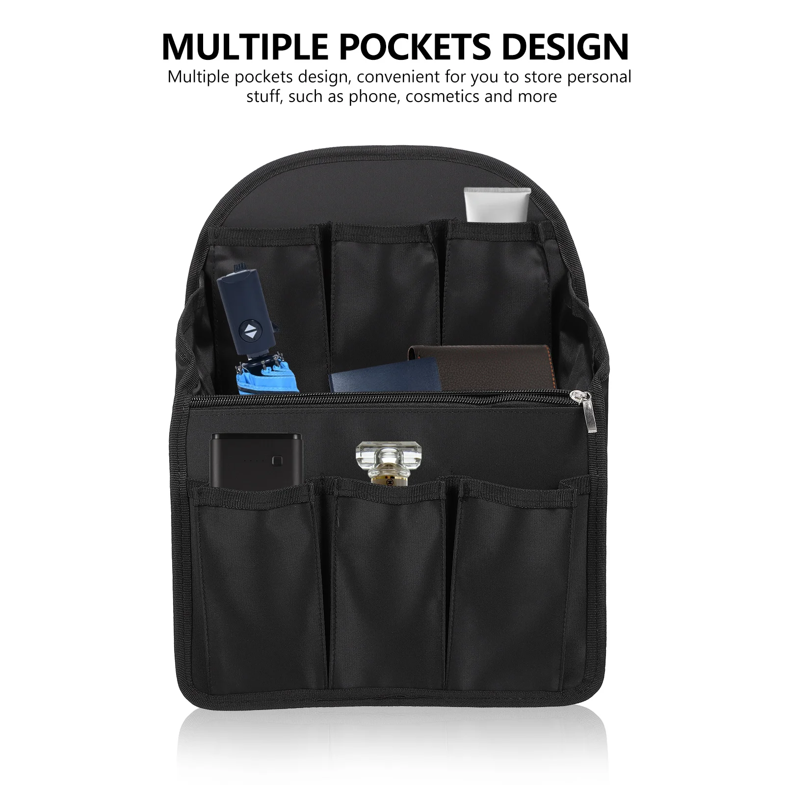 Backpack Liner Interior Bag Organizer Insert Travel While Wallet Diaper Shoulder Nylon Man Black
Backpack Liner Interior Bag Organizer Insert Travel While Wallet Diaper Shoulder Nylon Man Black