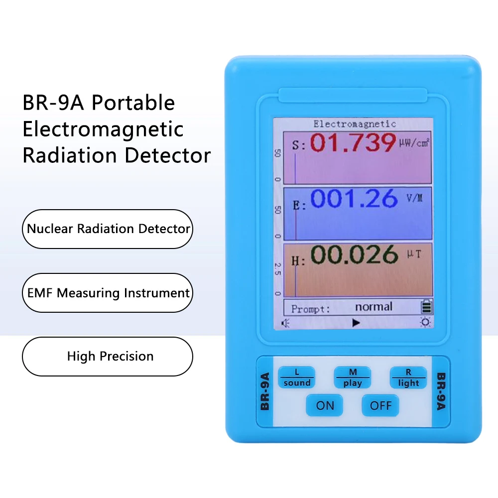 Portable Electromagnetic Radiation Detector High Accuracy Professional Semi-functional Type Electromagnetic Radiation Tester
Portable Electromagnetic Radiation Detector High Accuracy Professional Semi-functional Type Electromagnetic Radiation Tester