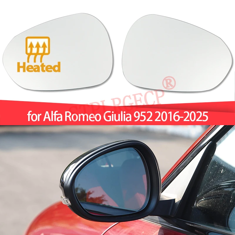 Stplrgecp Left or Right Door Side Wing Mirror Glass Power Heated Rear View Replacement for Alfa Romeo Giulia 952 2016-2025
Stplrgecp Left or Right Door Side Wing Mirror Glass Power Heated Rear View Replacement for Alfa Romeo Giulia 952 2016-2025