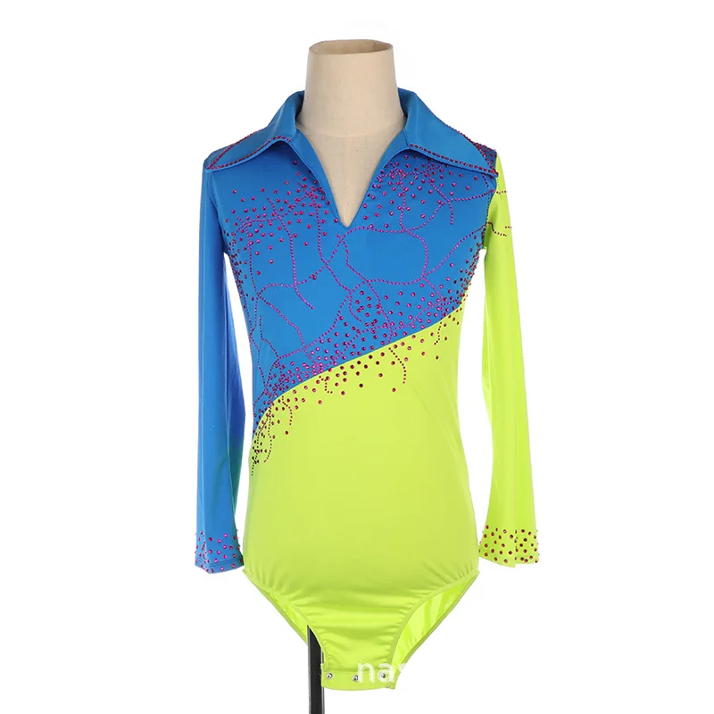 customized children's adult figure skating tops boys' performance costume competition grading jumpsuit gymnastics leotard
customized children's adult figure skating tops boys' performance costume competition grading jumpsuit gymnastics leotard