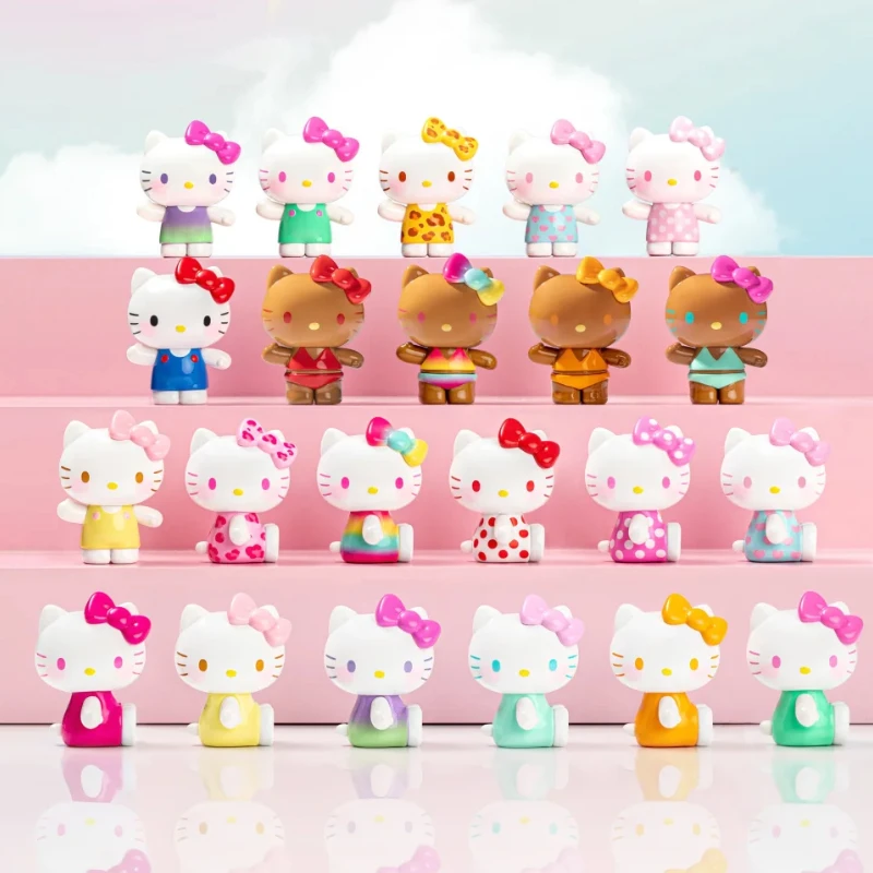 Genuine Sanrio Hello Kitty Summer Rainbow Candy Series Blind Bags Blind Box Cute Mini Doll Model Peripheral Decoration Toy Gift
Genuine Sanrio Hello Kitty Summer Rainbow Candy Series Blind Bags Blind Box Cute Mini Doll Model Peripheral Decoration Toy Gift