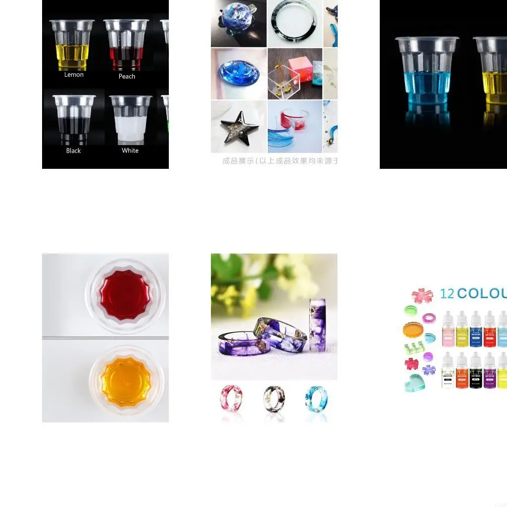 Epoxy Resin Colorant 12 Colors Epoxy Resin Pigment Epoxy Resin Dye for Resin Jewelry DIY Crafts Art Making 10ml Each
Epoxy Resin Colorant 12 Colors Epoxy Resin Pigment Epoxy Resin Dye for Resin Jewelry DIY Crafts Art Making 10ml Each