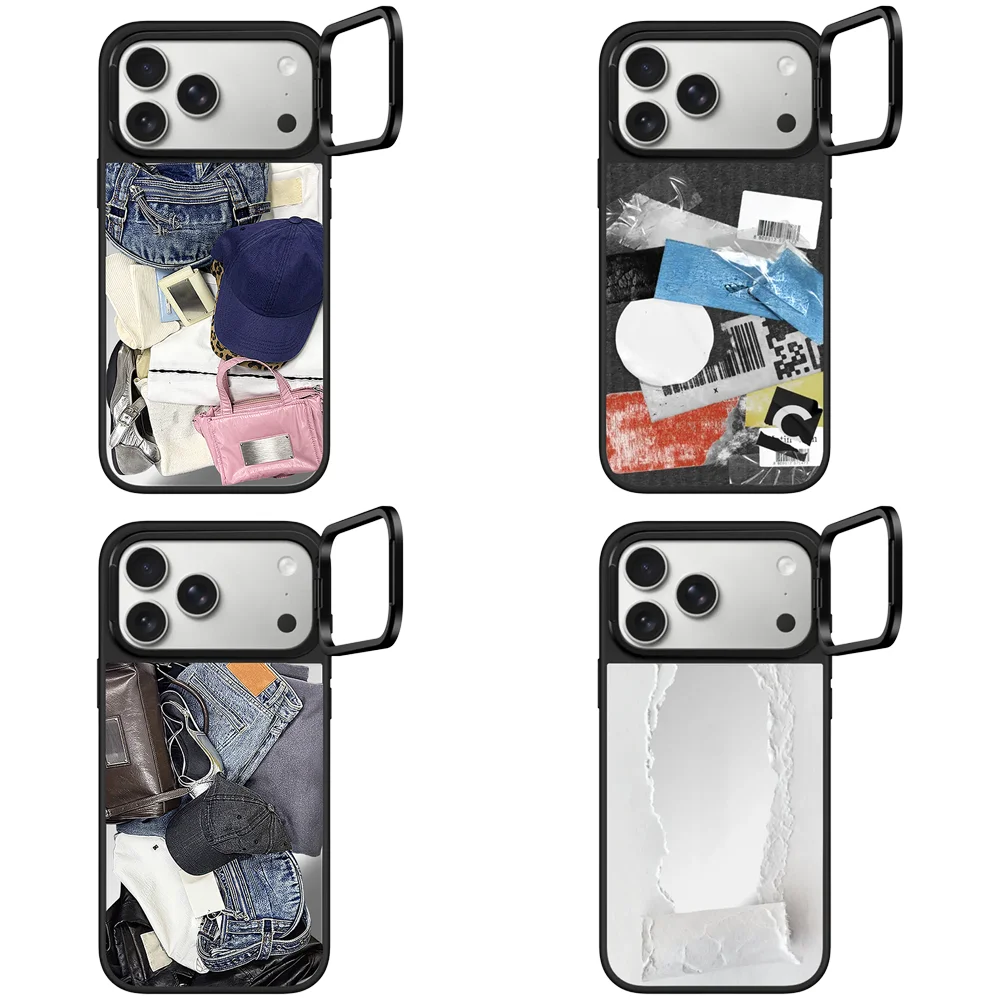 Fashion Denim Splicing Pattern Camera Ring Stand Mirror Surface Phone Cover for IPhone 14 15 16 17 Pro Max Case for IPhone 17Pro
Fashion Denim Splicing Pattern Camera Ring Stand Mirror Surface Phone Cover for IPhone 14 15 16 17 Pro Max Case for IPhone 17Pro