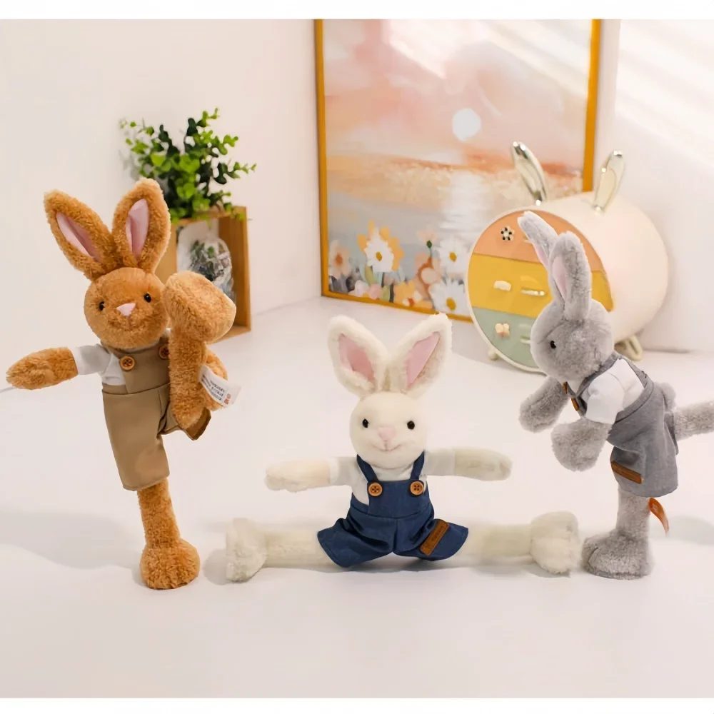 Elegant Kung Fu Rabbit Plush Toys Premium Handmade Changing Pose Bunny Doll Funny Game Props Lovely Room Decor Lovely Kids Gift
Elegant Kung Fu Rabbit Plush Toys Premium Handmade Changing Pose Bunny Doll Funny Game Props Lovely Room Decor Lovely Kids Gift