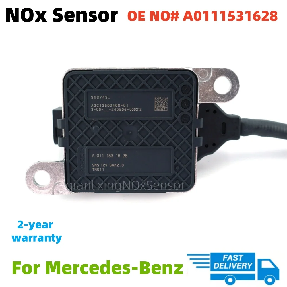 A0111531628 Original New Nitrogen Oxide Sensor Nox Sensor for 12V Mercedes Benz For DETROIT DIESEL
A0111531628 Original New Nitrogen Oxide Sensor Nox Sensor for 12V Mercedes Benz For DETROIT DIESEL