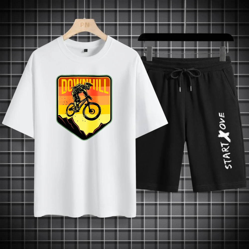 1pcs Men's t-shirt Sets 2026 Spring/Summer 3D Printed Suit for man Graphic tracksuit for man men's sports suit two-piece set
1pcs Men's t-shirt Sets 2026 Spring/Summer 3D Printed Suit for man Graphic tracksuit for man men's sports suit two-piece set