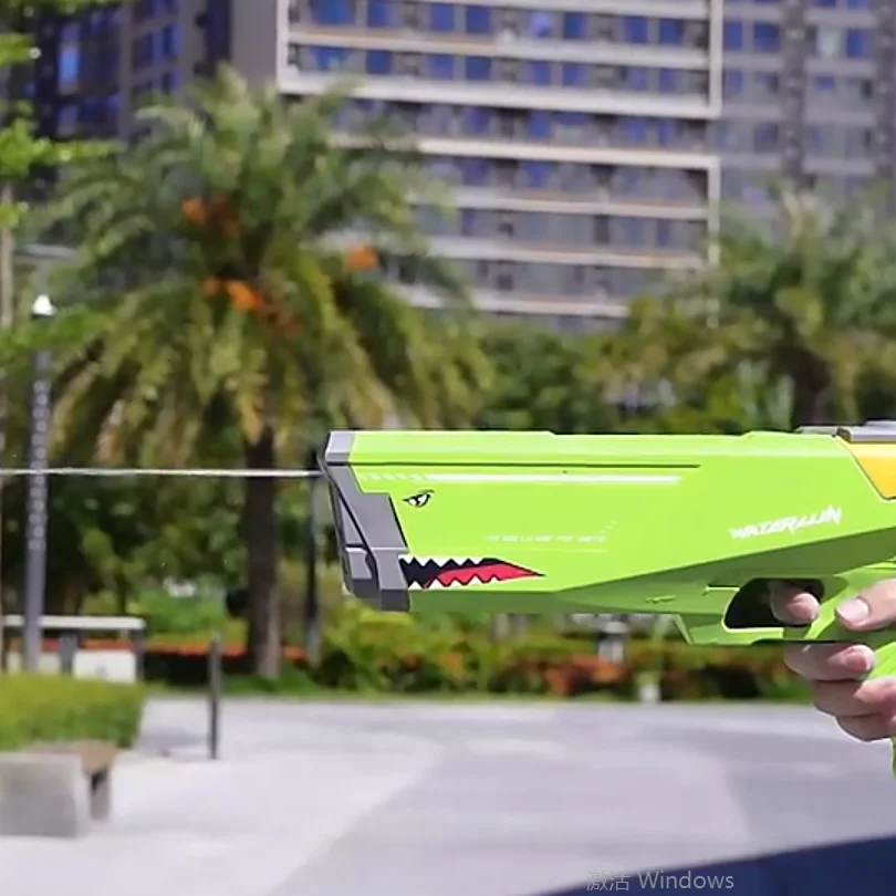 Electric Shark Water Gun Toy High Pressure Continuous Shot Long-Range Water Pistol Spray Blaster Outdoor Pool Toy for Kids Boys
Electric Shark Water Gun Toy High Pressure Continuous Shot Long-Range Water Pistol Spray Blaster Outdoor Pool Toy for Kids Boys