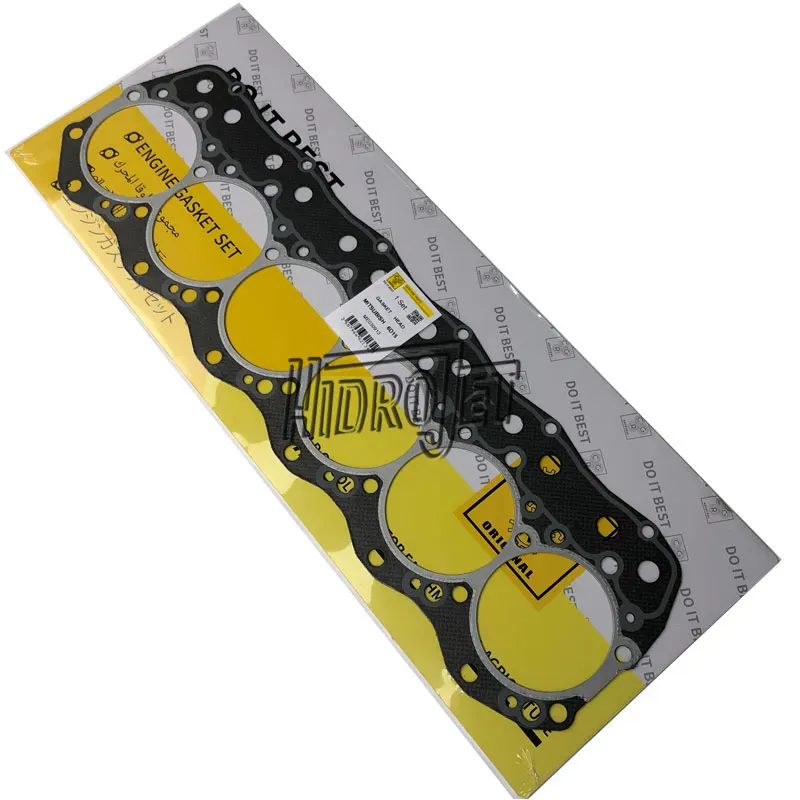 Wholesale High Quality GASKET CYLINDER HEAD ME051714 for Mitsubishis 6D22 Excavator Parts Excavator Accessory
Wholesale High Quality GASKET CYLINDER HEAD ME051714 for Mitsubishis 6D22 Excavator Parts Excavator Accessory