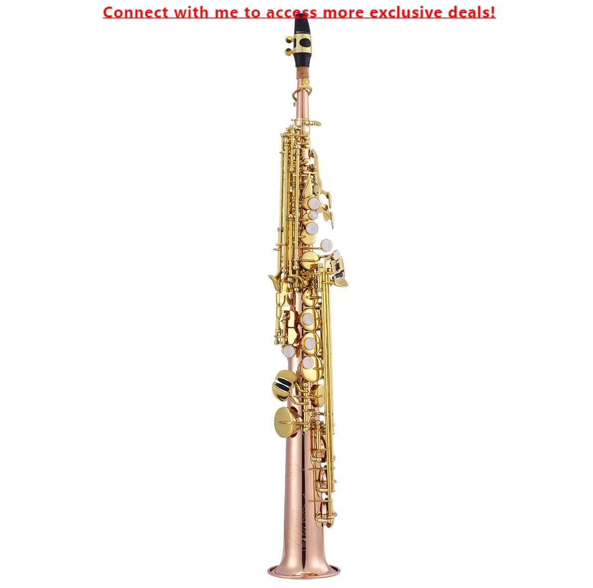 SEASOUND OEM Professional Soprano Saxophone JYSS101PC Phosphorus Copper With BB Tone
SEASOUND OEM Professional Soprano Saxophone JYSS101PC Phosphorus Copper With BB Tone
