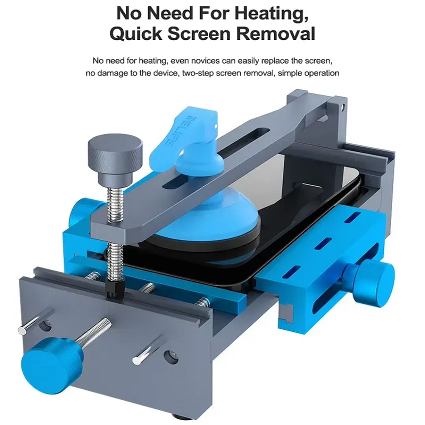 RELIFE RL-601P Max Multifunctional Frame Corrector Heating-free Screen Removal Rear Back Cover Glass Disassembly Repair Clamp
RELIFE RL-601P Max Multifunctional Frame Corrector Heating-free Screen Removal Rear Back Cover Glass Disassembly Repair Clamp