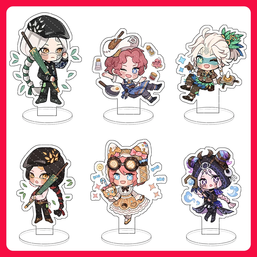 Q version Popular Game Identity V Keychains Ring for Accessories Bag Detective Reporter Survivors Hunters Pendant Stand Model
Q version Popular Game Identity V Keychains Ring for Accessories Bag Detective Reporter Survivors Hunters Pendant Stand Model