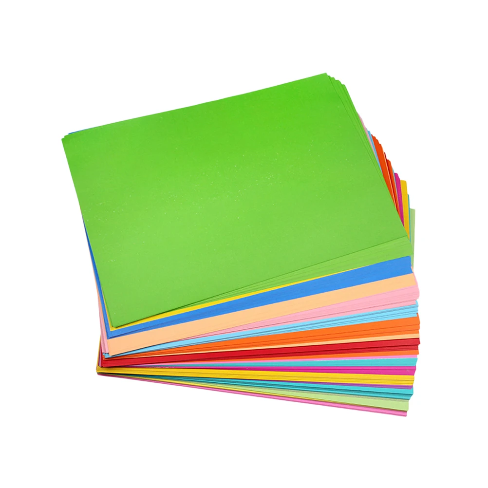 50pcs Colored Cardstock Paper Multicolor DIY Folding Sheets Craft Projects Origami Handmade Decorations Supplies
50pcs Colored Cardstock Paper Multicolor DIY Folding Sheets Craft Projects Origami Handmade Decorations Supplies