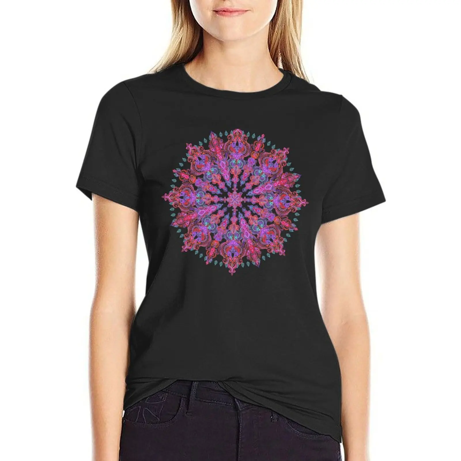 Bohemian T-Shirt summer tops sweat summer clothes t-shirts for Women graphic tees
Bohemian T-Shirt summer tops sweat summer clothes t-shirts for Women graphic tees