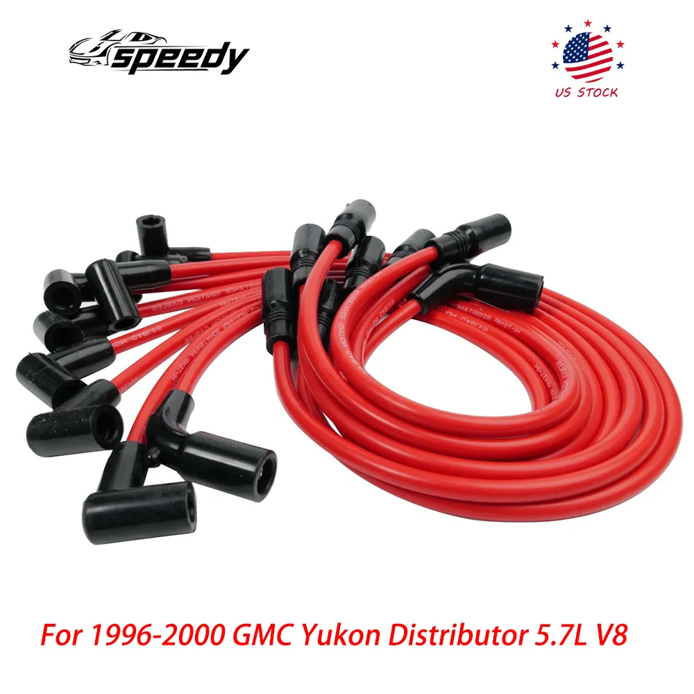 Spark Plugs & Wires For 1996-2000 GMC Yukon Distributor 5.7L V8 1996-2002 Chevy Express 1500 2500 3500 Van Distributor 5.0L 5.7L
Spark Plugs & Wires For 1996-2000 GMC Yukon Distributor 5.7L V8 1996-2002 Chevy Express 1500 2500 3500 Van Distributor 5.0L 5.7L