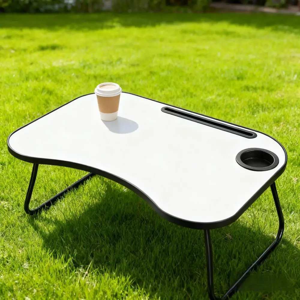 Портативный стол для ноутбука, серо-белая матовая конструкция из металла и дерева, складная конструкция с подставкой для чашки, 26,5 x 18,5 дюймов
Портативный стол для ноутбука, серо-белая матовая конструкция из металла и дерева, складная конструкция с подставкой для чашки, 26,5 x 18,5 дюймов