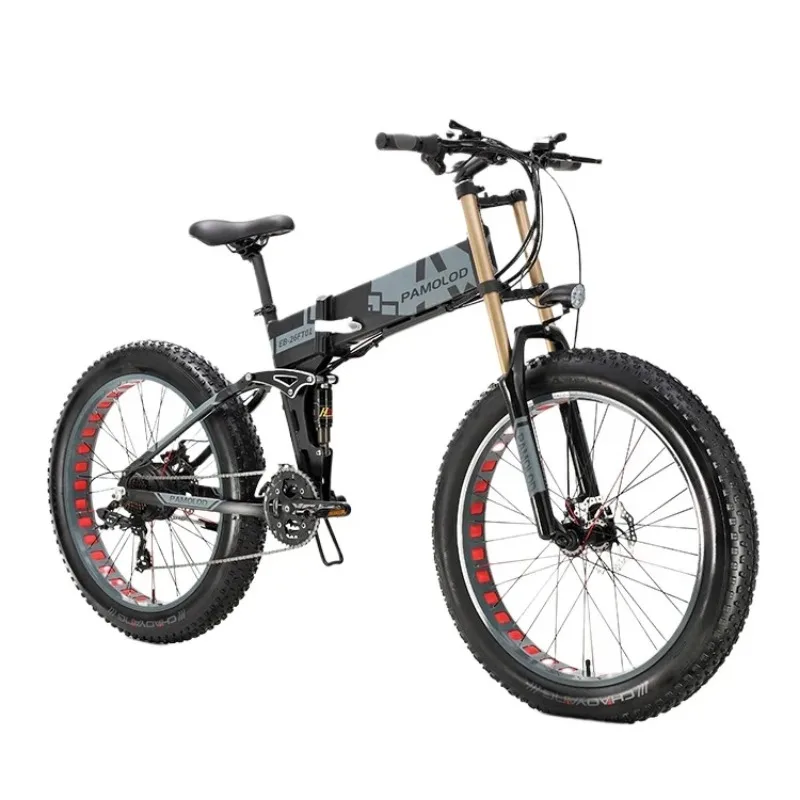 2023 New 500w 48v Fat Tire Remote Folding Bicycle 26 Inch Lithium Battery Rear Hub Motor Electronic Digital Sensor
2023 New 500w 48v Fat Tire Remote Folding Bicycle 26 Inch Lithium Battery Rear Hub Motor Electronic Digital Sensor