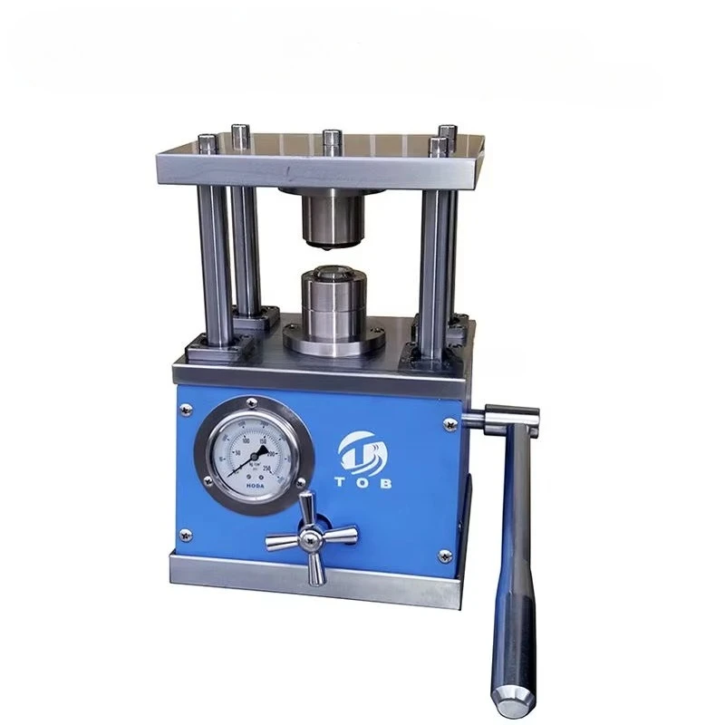 Portable Hydraulic Crimping Machine for Coin Cell Battery CR20 and BR20 Series
Portable Hydraulic Crimping Machine for Coin Cell Battery CR20 and BR20 Series