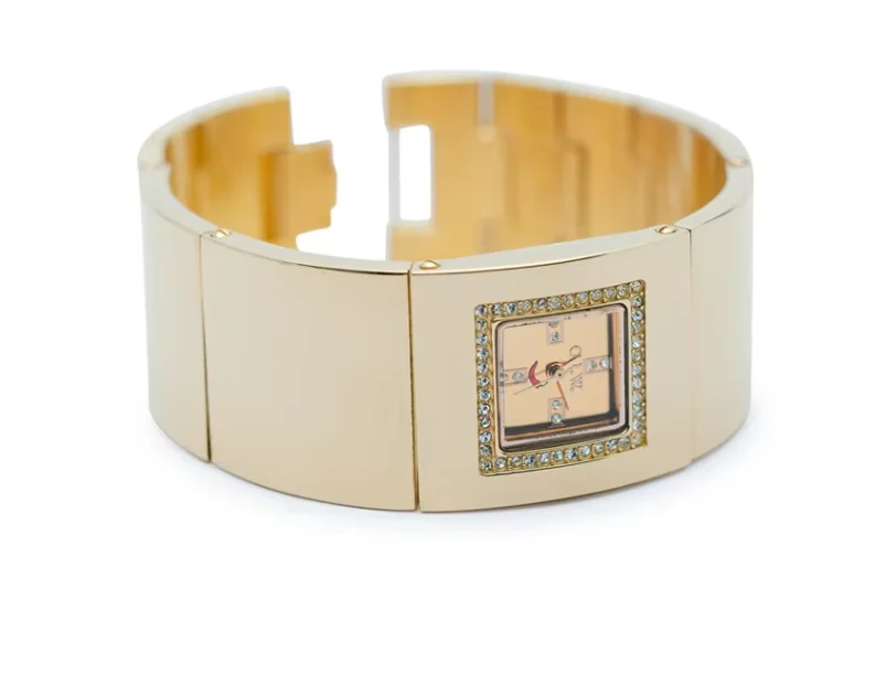 Красивые женские часы с покрытием, бриллиантовым циферблатом, новый стильный корпус из нержавеющей стали и ремешок-браслет
Красивые женские часы с покрытием, бриллиантовым циферблатом, новый стильный корпус из нержавеющей стали и ремешок-браслет