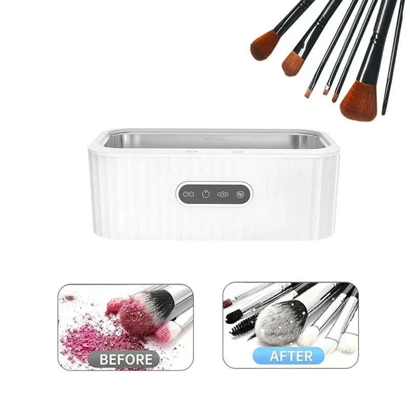 Portable Ultrasonic Cleaning Machine High Frequency Vibration Wash Cleaner Cleaning Glasses Makeup Brushes Jewelry Washing Tool
Portable Ultrasonic Cleaning Machine High Frequency Vibration Wash Cleaner Cleaning Glasses Makeup Brushes Jewelry Washing Tool