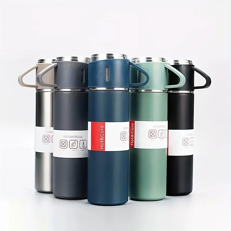 1pc 17oz/500ml Double Walled Stainless Steel Vacuum Insulated Water Bottle with Lid - Perfect Gift for Teachers, Father's Day, a
1pc 17oz/500ml Double Walled Stainless Steel Vacuum Insulated Water Bottle with Lid - Perfect Gift for Teachers, Father's Day, a