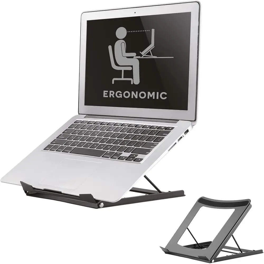 Elevated Aluminum Laptop Stand - Black
Elevated Aluminum Laptop Stand - Black