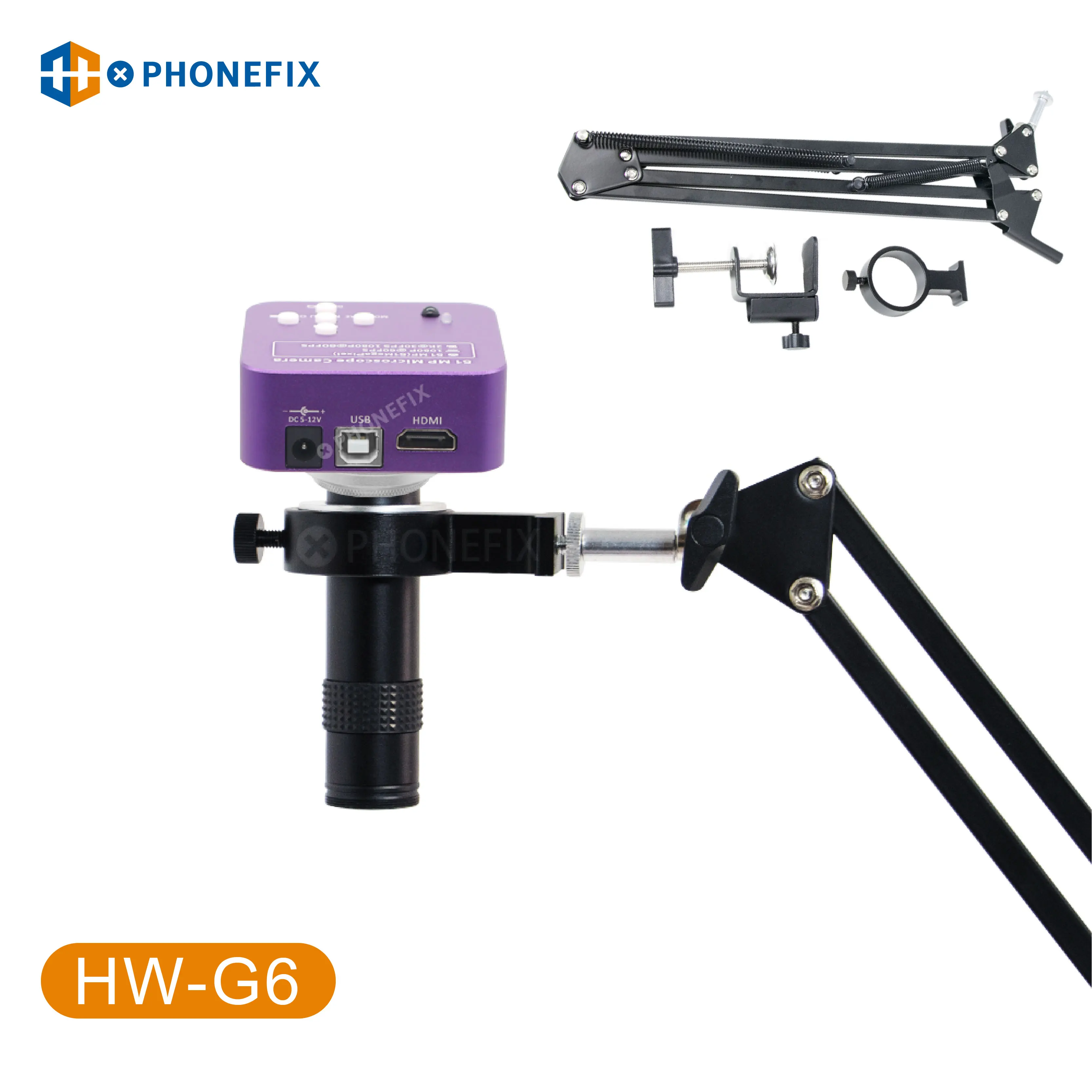 51MP 4K HDMI Digital Microscope Camera 38MP 48MP 14MP 16MP HD Electronic Video Cameras for LAB Using Phone PCB Soldering Repair
51MP 4K HDMI Digital Microscope Camera 38MP 48MP 14MP 16MP HD Electronic Video Cameras for LAB Using Phone PCB Soldering Repair
