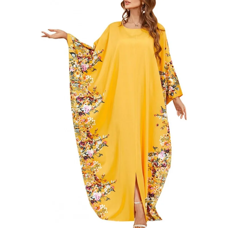 Muslim Abaya for Women Long Dresses Dubai Pendant Bat Sleeves Turkey African Caftan Vest
Muslim Abaya for Women Long Dresses Dubai Pendant Bat Sleeves Turkey African Caftan Vest