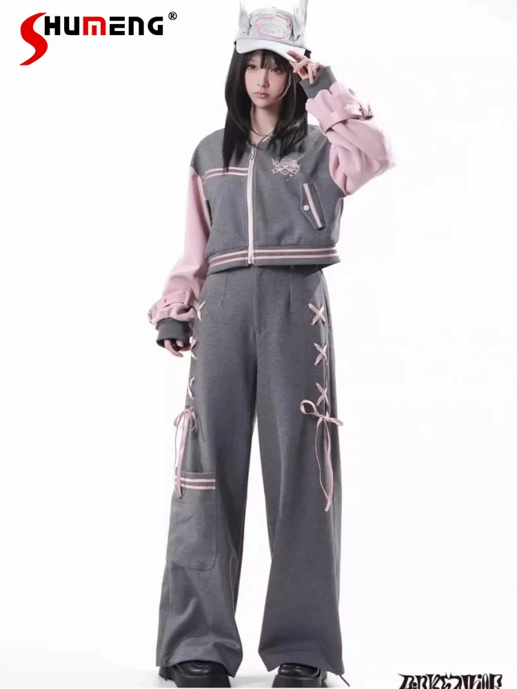 Sweet Preppy Style Navy Collar Long Sleeve Single-Breasted Versatile Jackets Women's 2026 Spring Fashion Casual Baseball Jacket
Sweet Preppy Style Navy Collar Long Sleeve Single-Breasted Versatile Jackets Women's 2026 Spring Fashion Casual Baseball Jacket