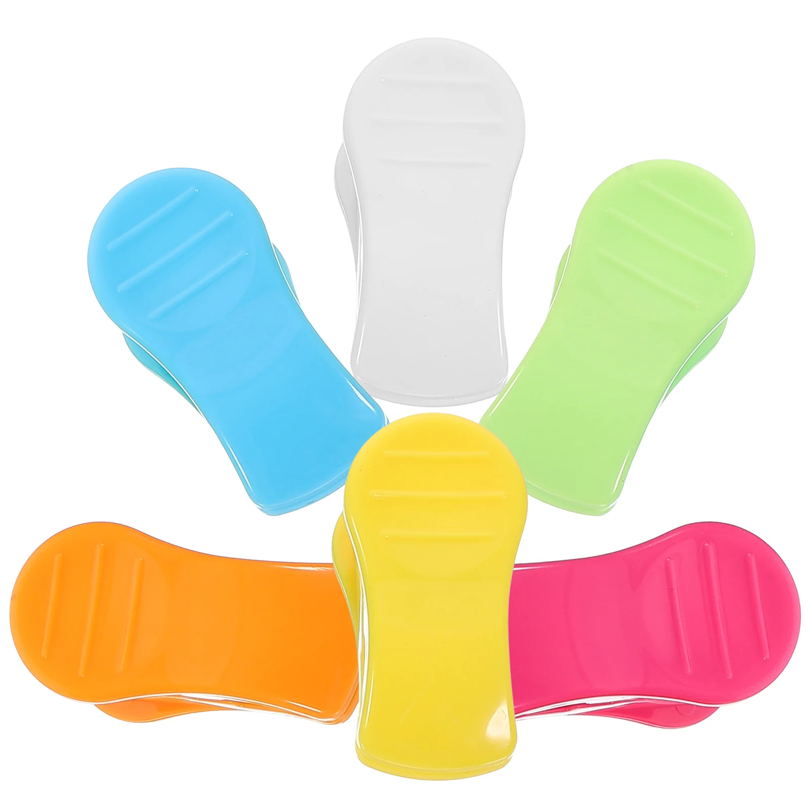 6 Pcs Air-drying Clothing Clothes Windproof Clip Chip Bag Clips for Food Packages Round Clothespin
6 Pcs Air-drying Clothing Clothes Windproof Clip Chip Bag Clips for Food Packages Round Clothespin