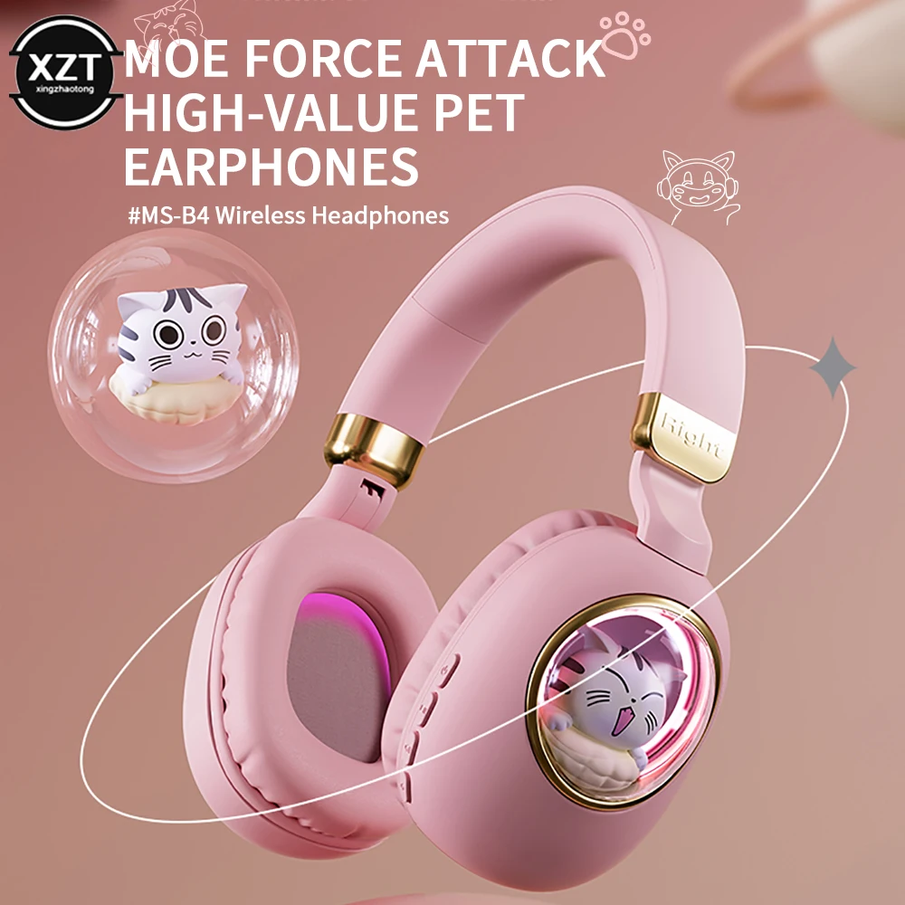 2022 Cute Pet Wireless Bluetooth Headphone With Mic Gaming Headset Noise Canceling Foldable Stereo Headset
2022 Cute Pet Wireless Bluetooth Headphone With Mic Gaming Headset Noise Canceling Foldable Stereo Headset