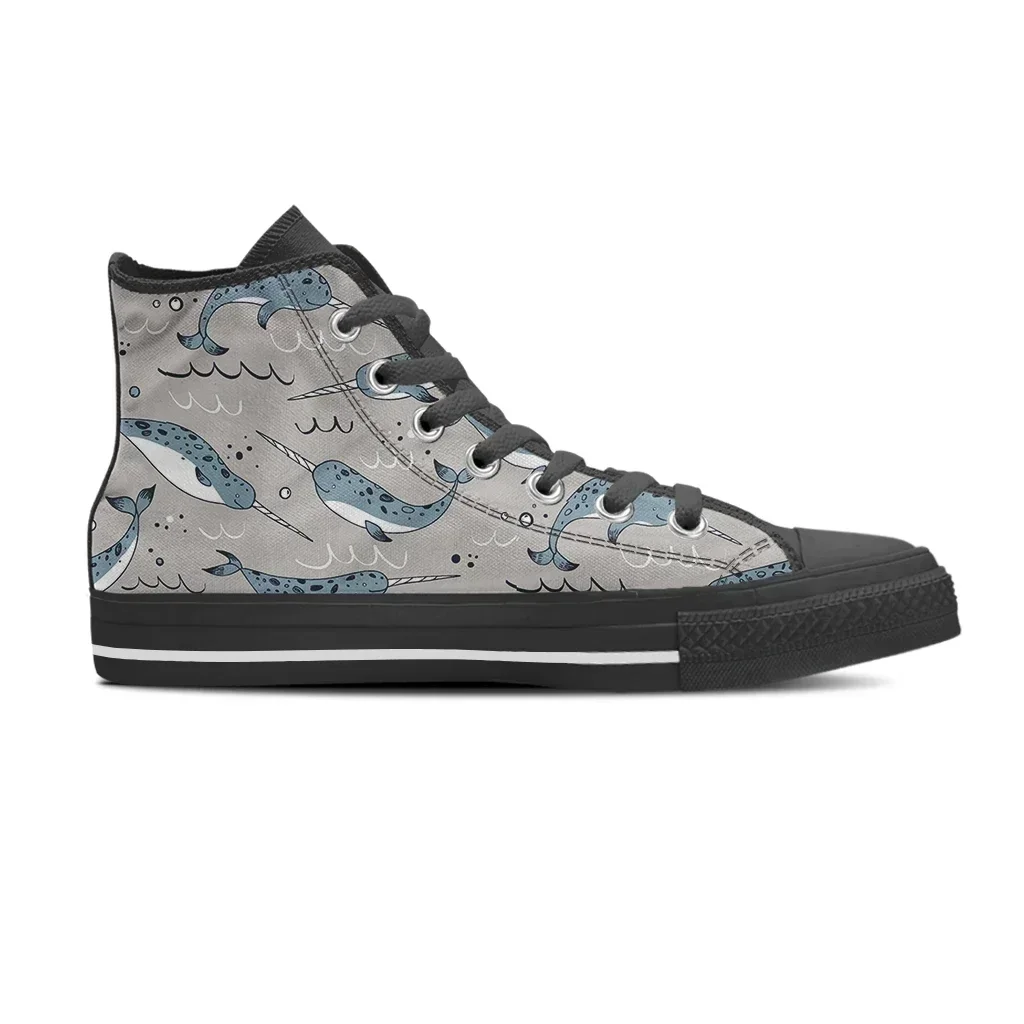 Leisure Woman High Top Canvas Shoes Cute Narwhal Lightweight Fashion Sneakers Wild Student Outdoors Walking Shoes
Leisure Woman High Top Canvas Shoes Cute Narwhal Lightweight Fashion Sneakers Wild Student Outdoors Walking Shoes