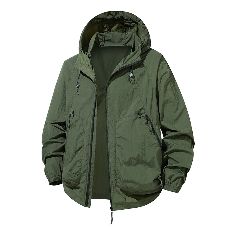 Unisex Skin Coats Pockets Uv Sun Protection Breathable Men Plus Size Summer Ultra-light Windbreaker Hooded Casual Loose Jackets
Unisex Skin Coats Pockets Uv Sun Protection Breathable Men Plus Size Summer Ultra-light Windbreaker Hooded Casual Loose Jackets