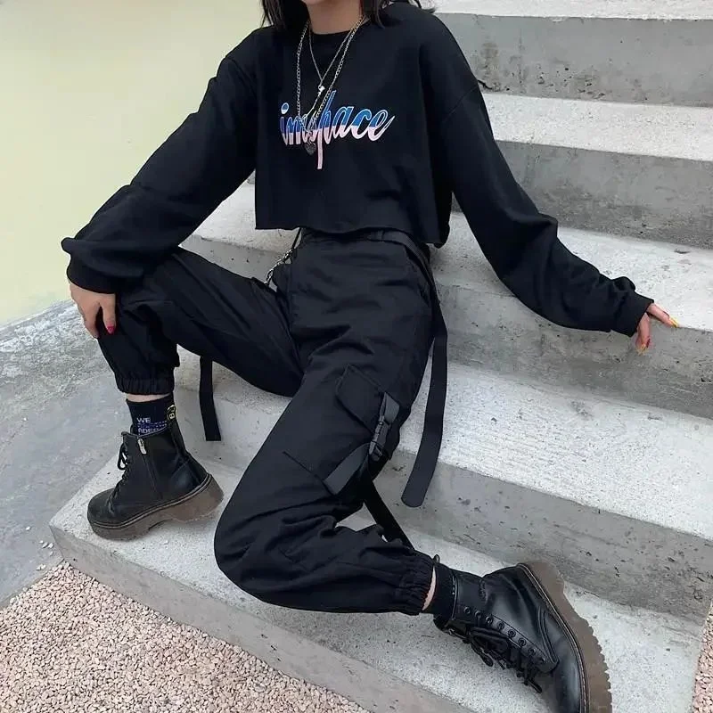 Women's Unisex Streetwear Hip Hop Harajuku Cargo Pants Spring 2026 Other Material 100% Ladies Premium Fashion Trousers
Women's Unisex Streetwear Hip Hop Harajuku Cargo Pants Spring 2026 Other Material 100% Ladies Premium Fashion Trousers