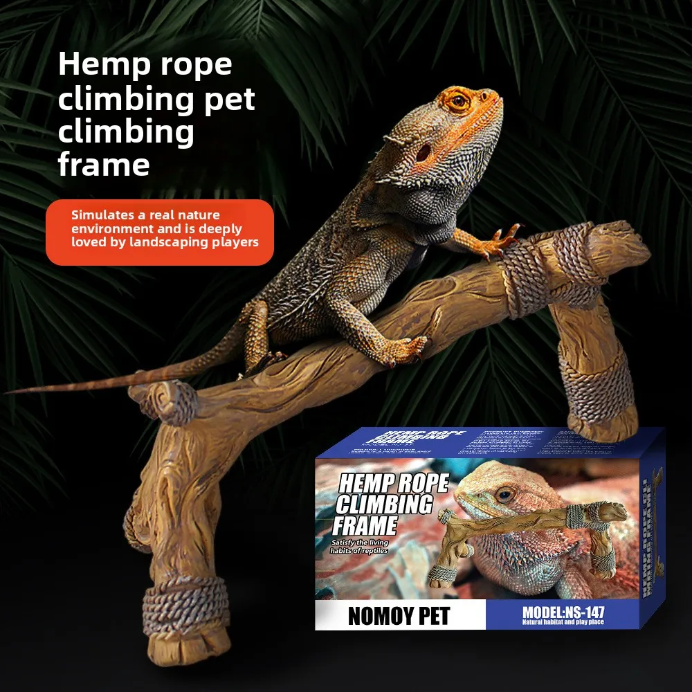 NOMOY Rainforest Terrarium Decor Natural Rope Bridges Solid Resin Trees for Lizards/Geckos DIY Climbing Landscape Fake Plants
NOMOY Rainforest Terrarium Decor Natural Rope Bridges Solid Resin Trees for Lizards/Geckos DIY Climbing Landscape Fake Plants