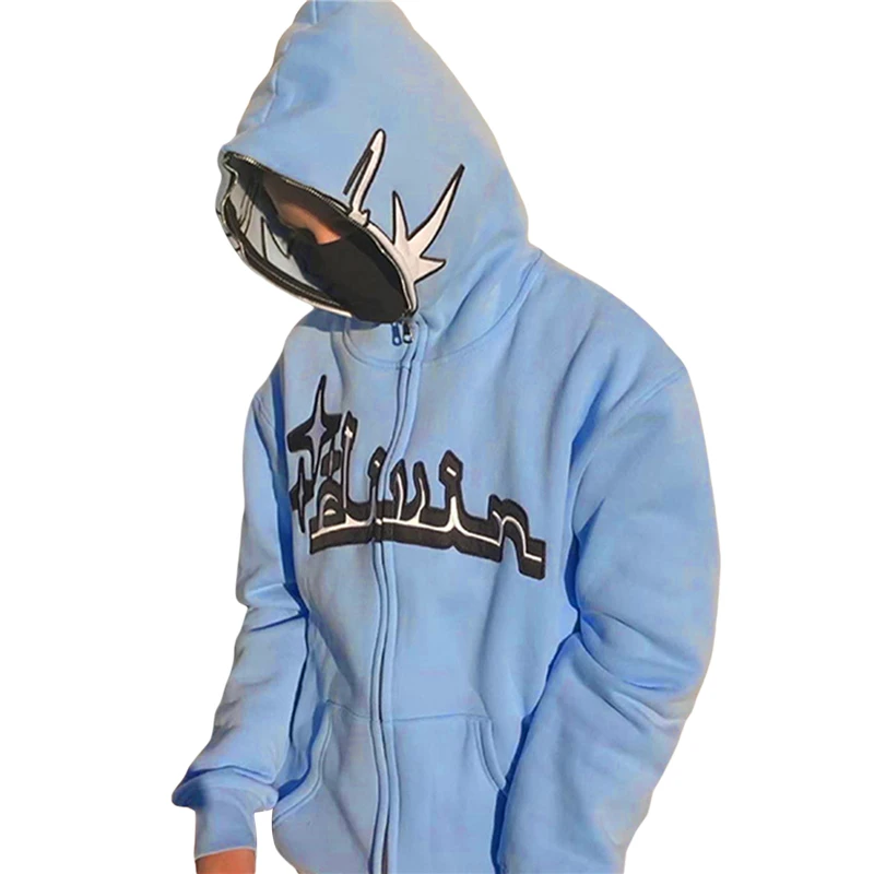 y2k Sweatshirt 2000s Aesthetic Men Women Casual Letter Embroidery Long Sleeve Zip Up Coat Hooded Tops Grunge Hoodie Streetwear
y2k Sweatshirt 2000s Aesthetic Men Women Casual Letter Embroidery Long Sleeve Zip Up Coat Hooded Tops Grunge Hoodie Streetwear