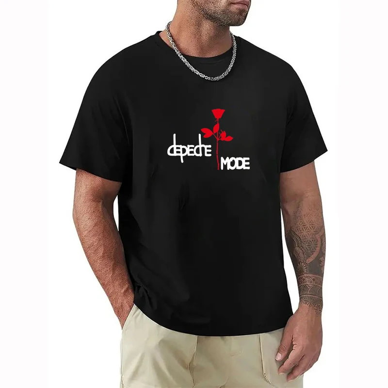 Men's Cotton T-shirt Vintage Depeche Mode Summer Tops Oversize T-shirt Cotton Short Sleeve Tee High Quality Y2k Clothing
Men's Cotton T-shirt Vintage Depeche Mode Summer Tops Oversize T-shirt Cotton Short Sleeve Tee High Quality Y2k Clothing