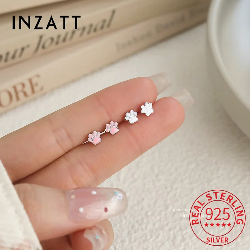 INZATT Real 925 Sterling Silver Animal Claw Mini Stud Earrings for Women Cute Fine Jewelry Light Luxury Accessories
INZATT Real 925 Sterling Silver Animal Claw Mini Stud Earrings for Women Cute Fine Jewelry Light Luxury Accessories