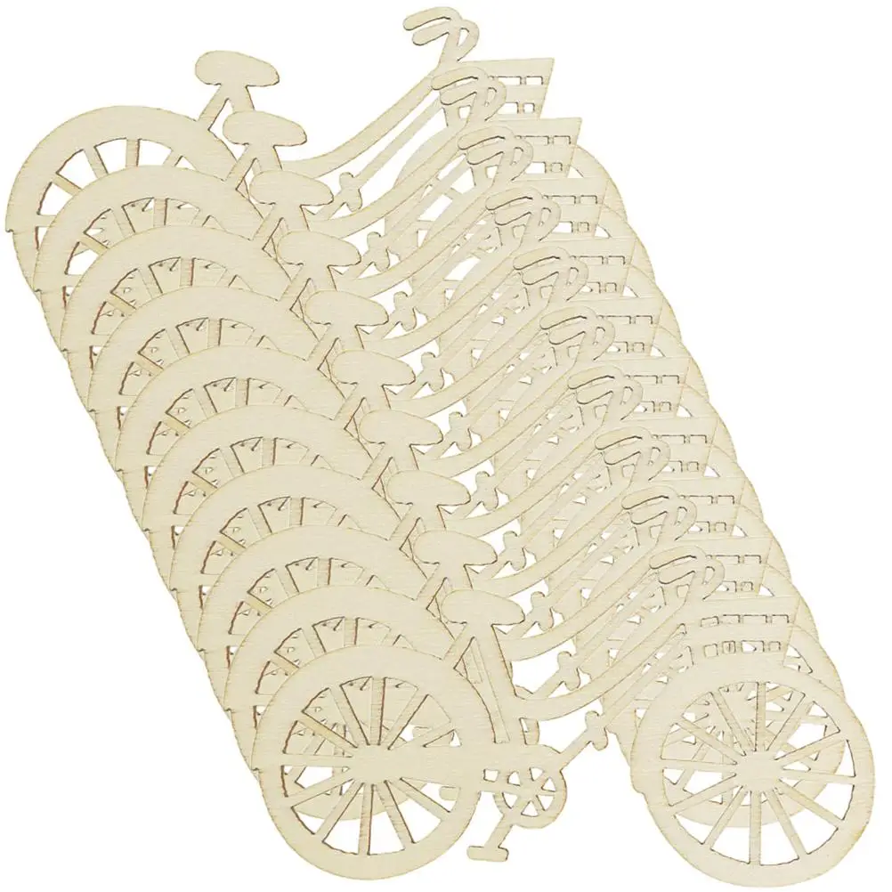 30 Pcs Wooden Bicycle Retro Decor Bike Cutout Slices Accessories Crafts for Home Xmas Ornament Decoration DIY Crafting
30 Pcs Wooden Bicycle Retro Decor Bike Cutout Slices Accessories Crafts for Home Xmas Ornament Decoration DIY Crafting