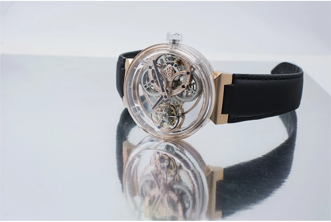 Sapphire Case Flying Tourbillon Men's Mechanical Watch Limited Edition
Sapphire Case Flying Tourbillon Men's Mechanical Watch Limited Edition