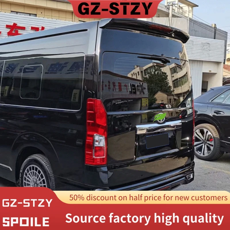 For Toyota Hiace 2019 to 2022 Rear Roof Spoiler ABS Plastic Unpainted Primer Rear Trunk Wing Lip Spoiler Car Styling Decoration
For Toyota Hiace 2019 to 2022 Rear Roof Spoiler ABS Plastic Unpainted Primer Rear Trunk Wing Lip Spoiler Car Styling Decoration