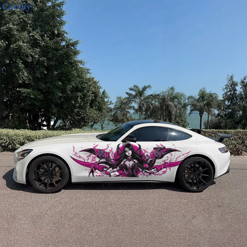 2pcs Assassin Devil Splash Decal, Durable, Fade-Resistant, Enhance Your Vehicles Aesthetic With Bold Art Design Car Vinyl Wrap
2pcs Assassin Devil Splash Decal, Durable, Fade-Resistant, Enhance Your Vehicles Aesthetic With Bold Art Design Car Vinyl Wrap