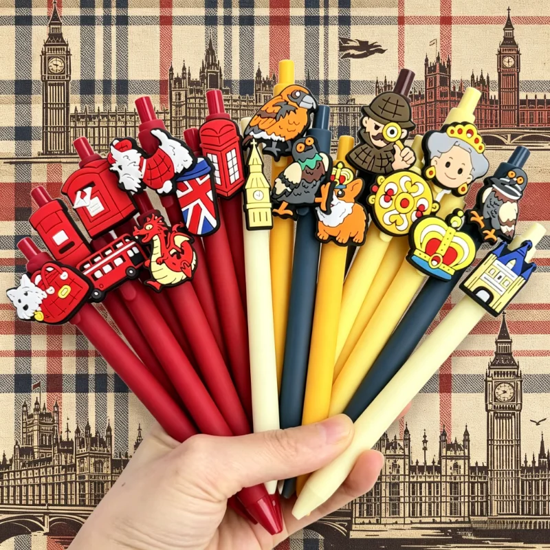 6/12/18pcs Creative Simple British Style Theme Stretchable Ballpoint Pen Unique Writing Stationery Gift Pen
6/12/18pcs Creative Simple British Style Theme Stretchable Ballpoint Pen Unique Writing Stationery Gift Pen