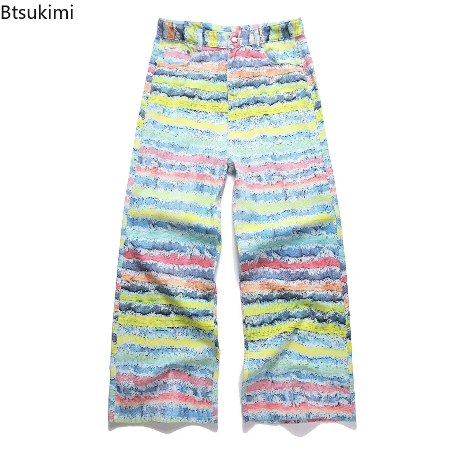 New Men's Digital Print Wide Leg Denim Pants Male Fashion Loose Baggy Full Printed Streetwear Long Jeans Casual Hip Hop Trousers
New Men's Digital Print Wide Leg Denim Pants Male Fashion Loose Baggy Full Printed Streetwear Long Jeans Casual Hip Hop Trousers