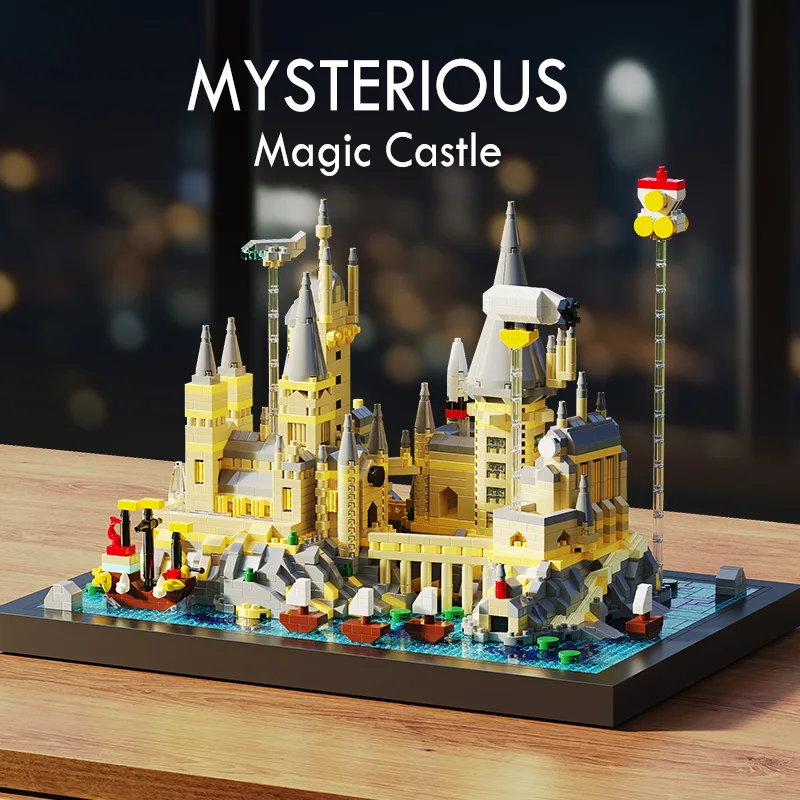 Harry's Magic Castle Academy boys and girls difficult building creative models adult gift influencer toys
Harry's Magic Castle Academy boys and girls difficult building creative models adult gift influencer toys