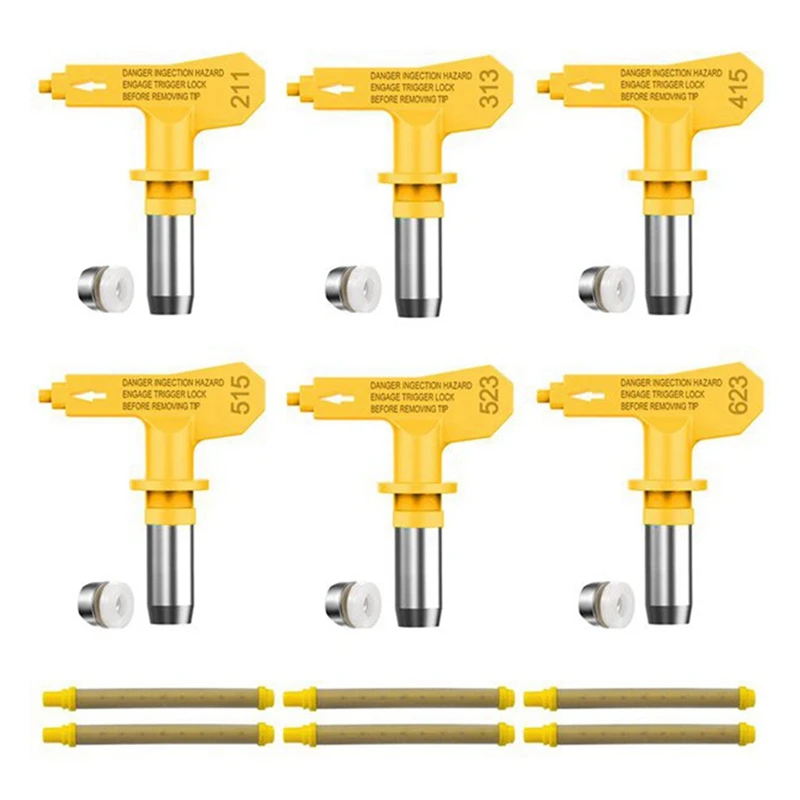 Airless Paint Nozzles And Filters Set Spraying Machine Tips Airless Paint Sprayer Nozzle Filter Spraying Replacement Accessories
Airless Paint Nozzles And Filters Set Spraying Machine Tips Airless Paint Sprayer Nozzle Filter Spraying Replacement Accessories